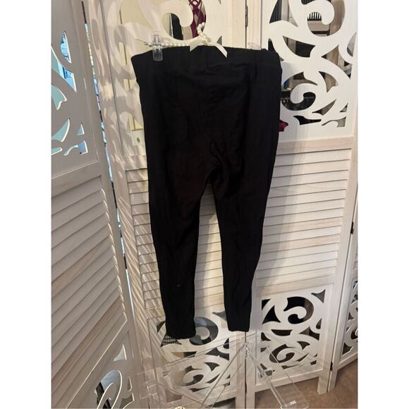 Torrid premium Full-Length Mesh Slit Pocket Legging pants distressed - Picture 6 of 7